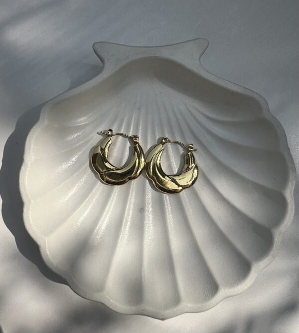 Satin Twist Earring