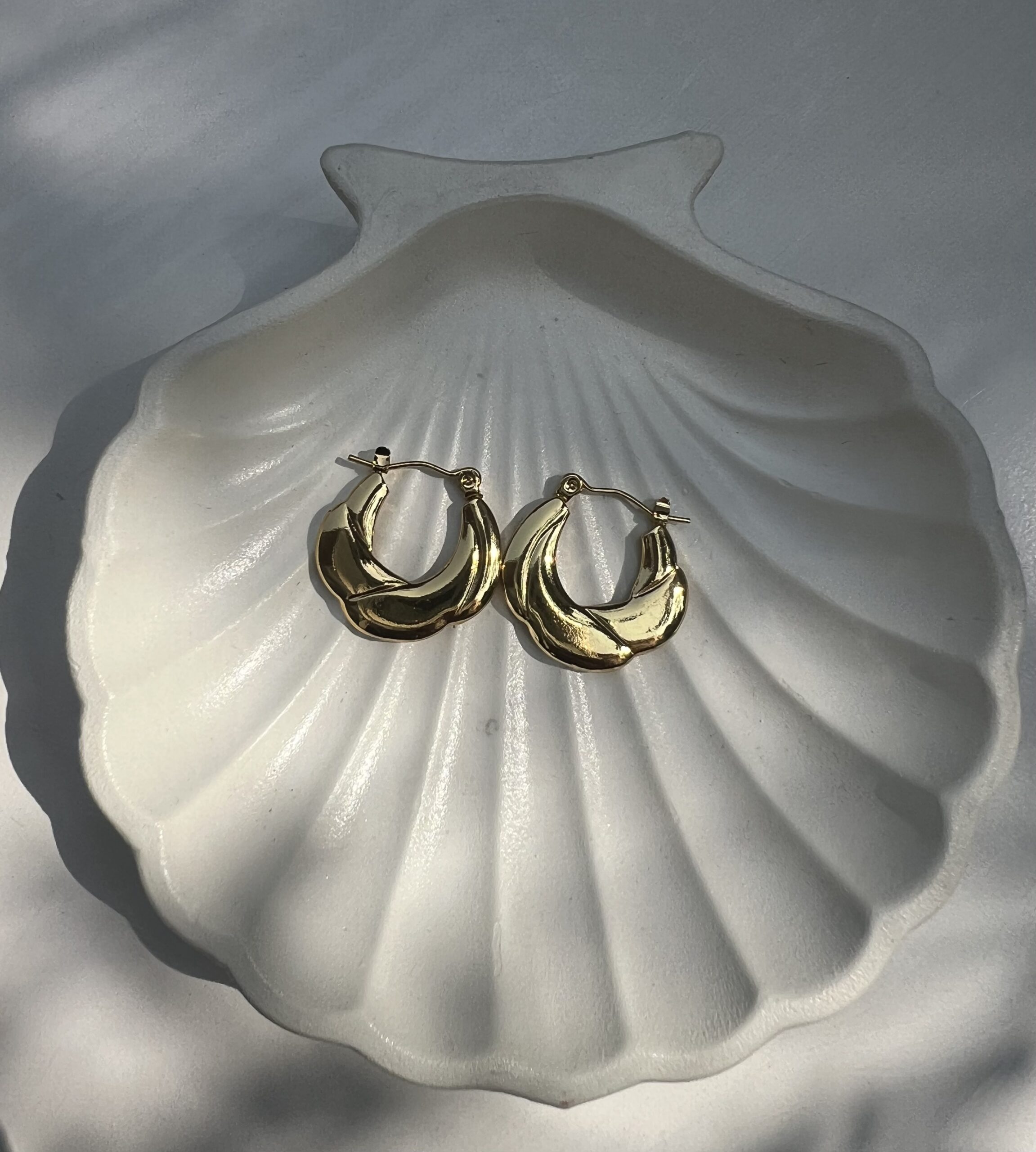 Satin Twist Earring